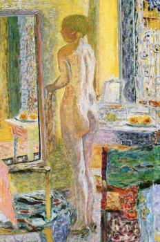 Pierre Bonnard : Nude Before a Mirror